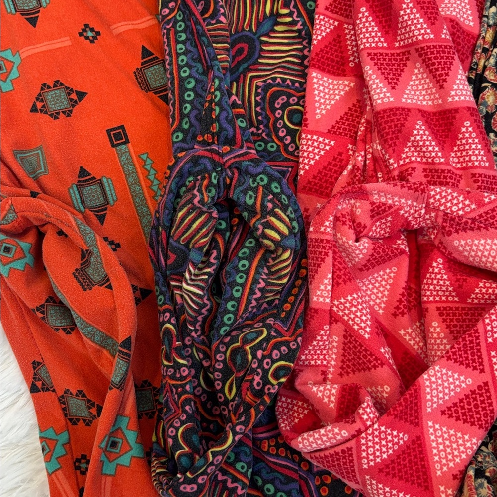 LulaRoe Leggings Six Pairs One Size - Picture 5 of 6